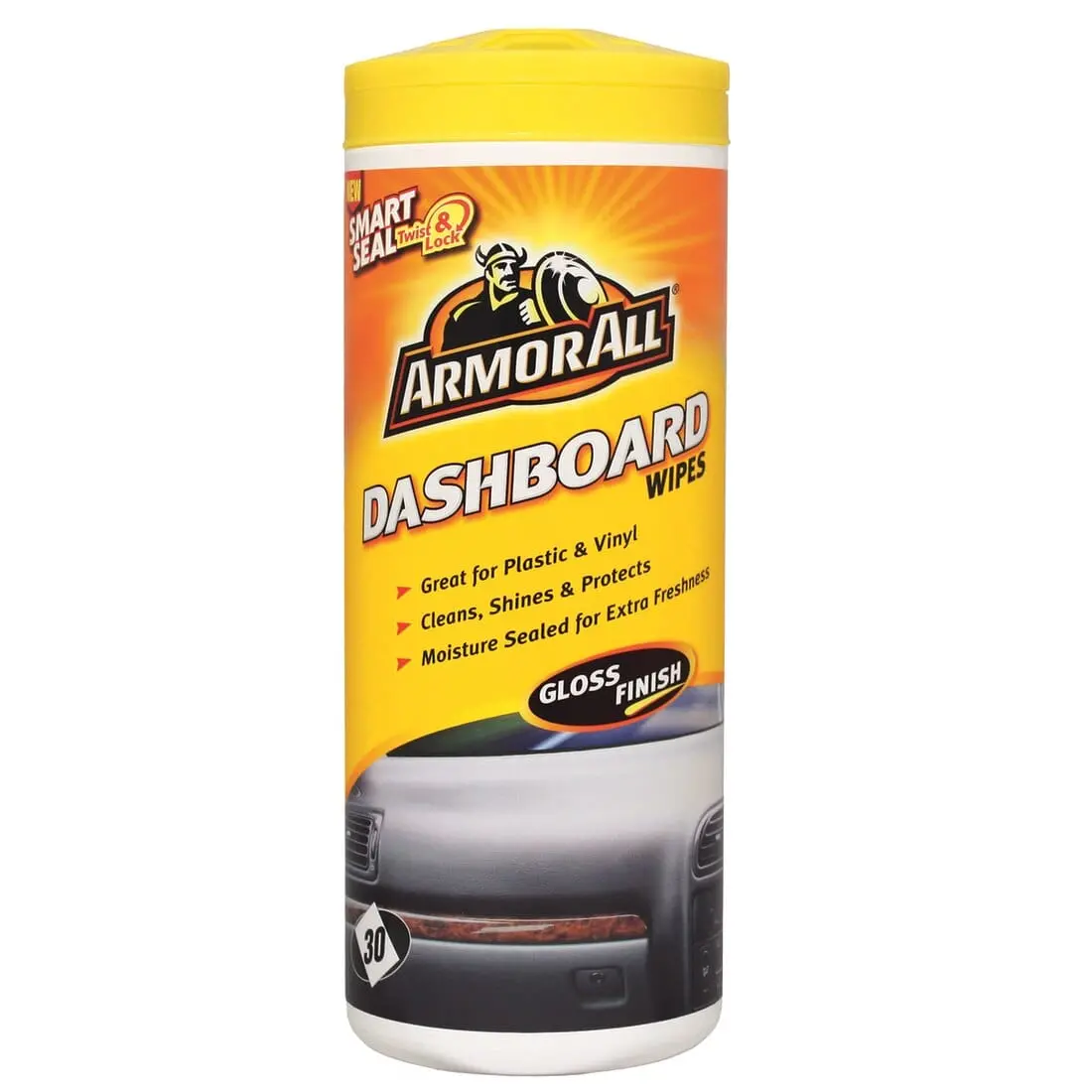 Dashboard Wipes Gloss Finish Car Van Clean Shine Pack Of 30 1