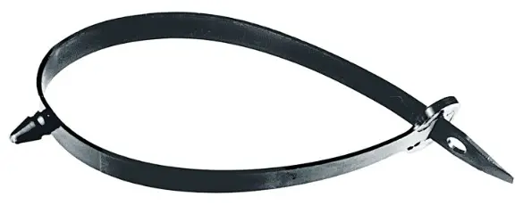 Heater Hoses Strap 11.25" Long Plastic 1