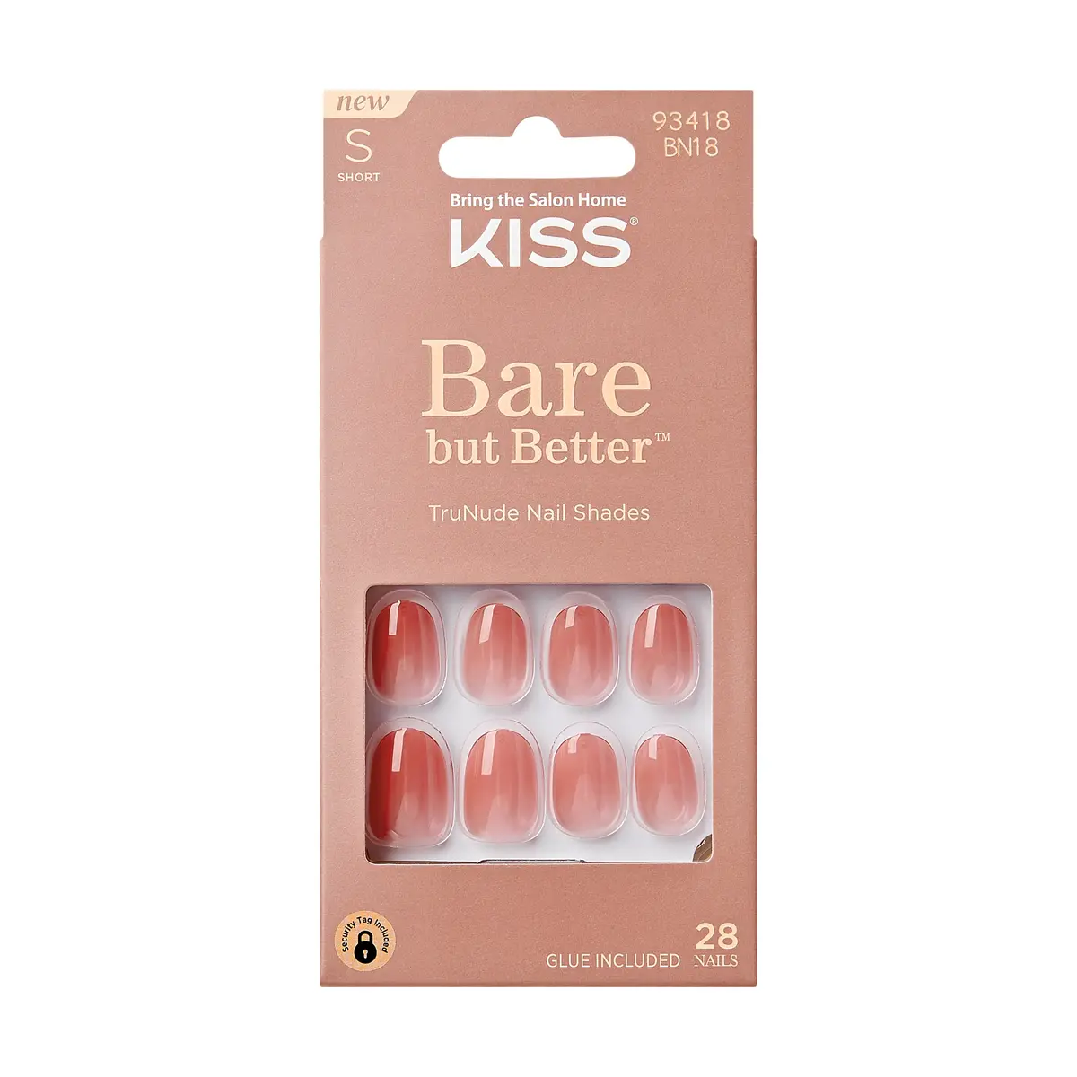 Uñas Postizas Bare But Better Nails No More Naps - Kiss 1