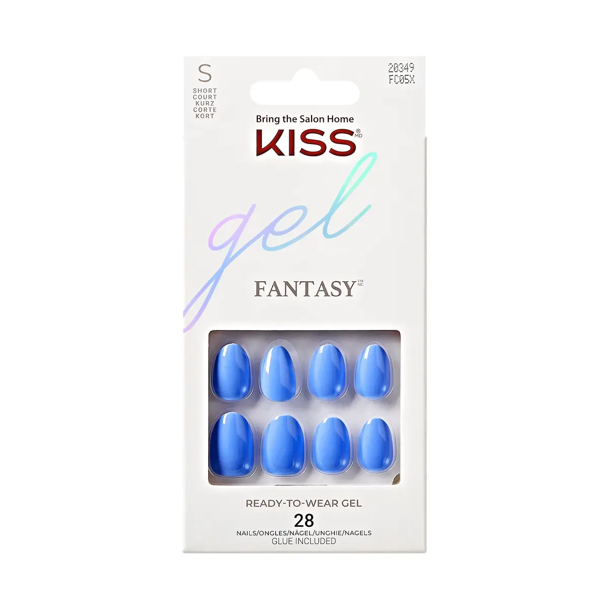 Uñas Postizas Gel Fantasy Stereo Hearts - Outlet Kiss 1