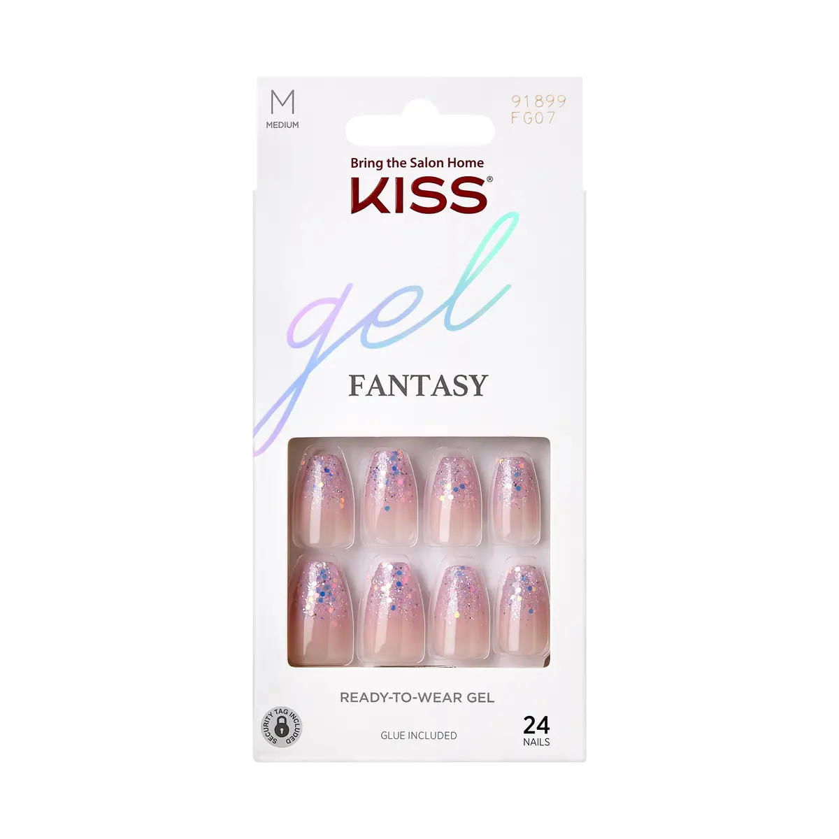 Gel Fantasy Nails Winter Sparks - Kiss 1