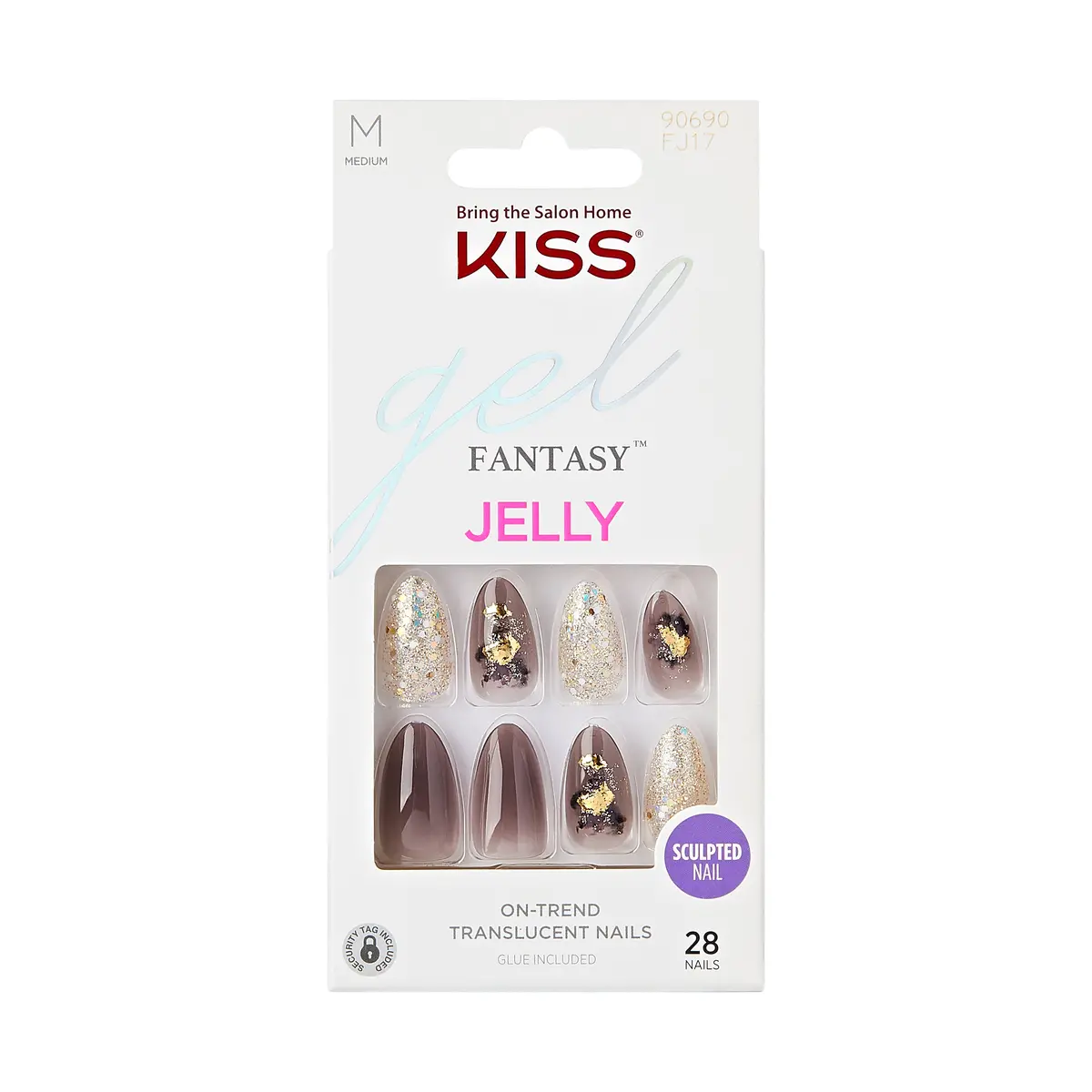 Uñas Jelly Fantasy Nails Floral Jelly - Kiss 1