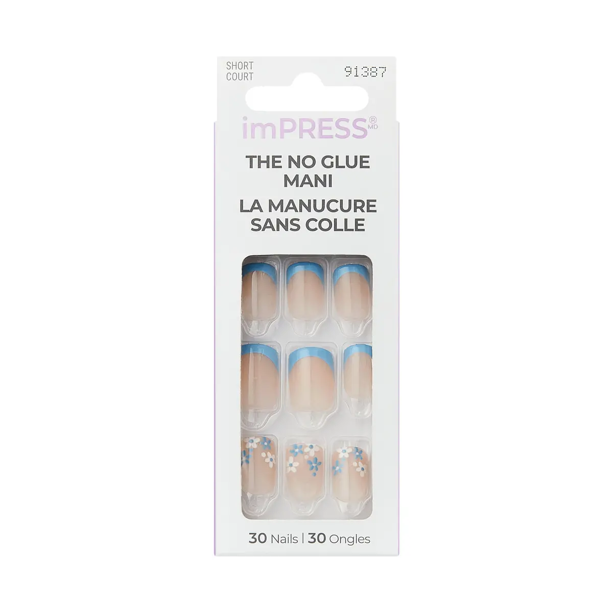 Uñas Postizas Impress Nails Snooze - Outlet Kiss 1