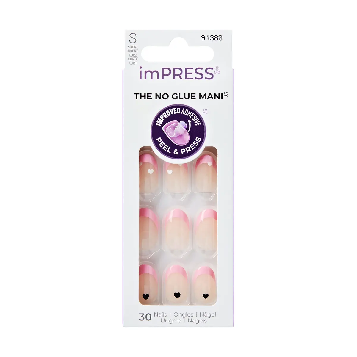 Uñas Postizas Impress Nails Ditto - Outlet Kiss 1