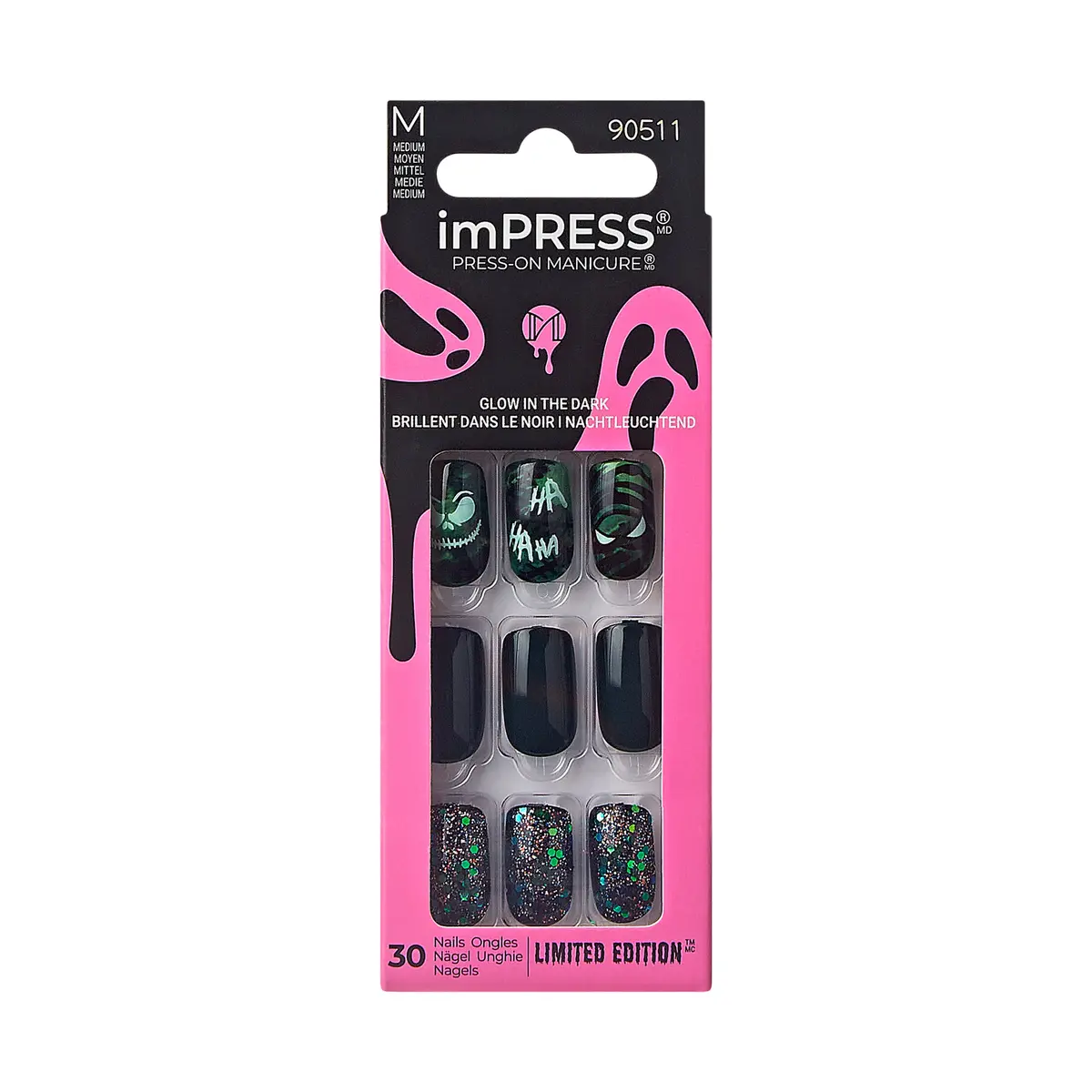 Deja Boo Impress Glow In The Dark Halloween - Outlet Kiss 1