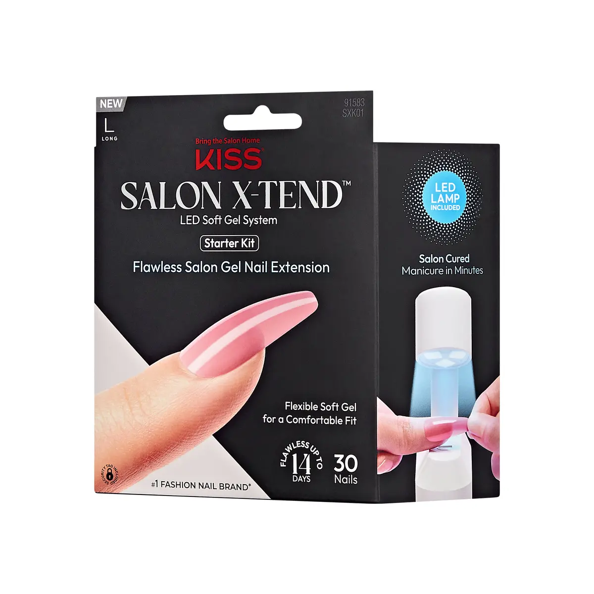 Salon X-Tend Led Soft Gel System Starter Kit - Kiss 1