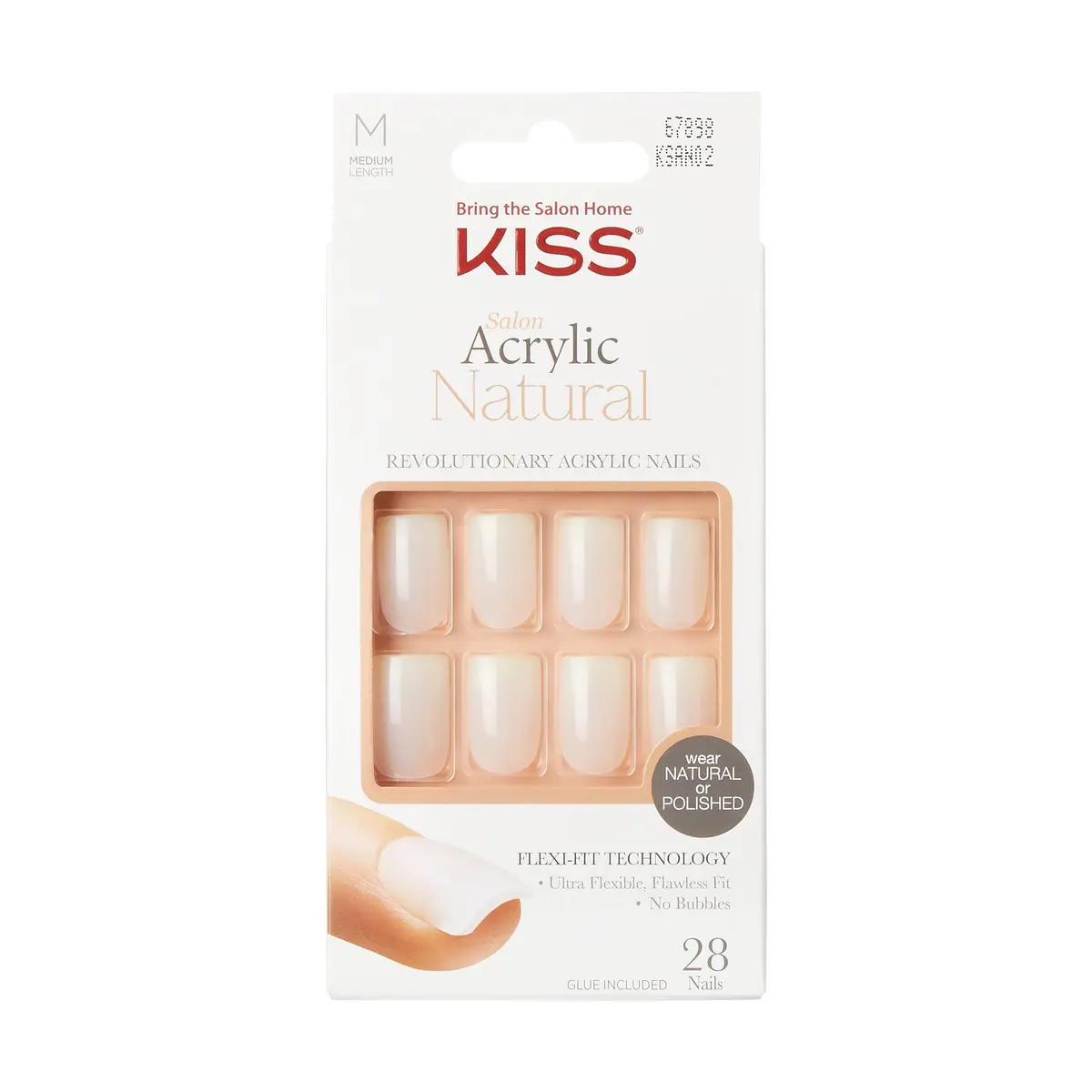 Uñas Sa Natural Nails Euphoria - Kiss 1