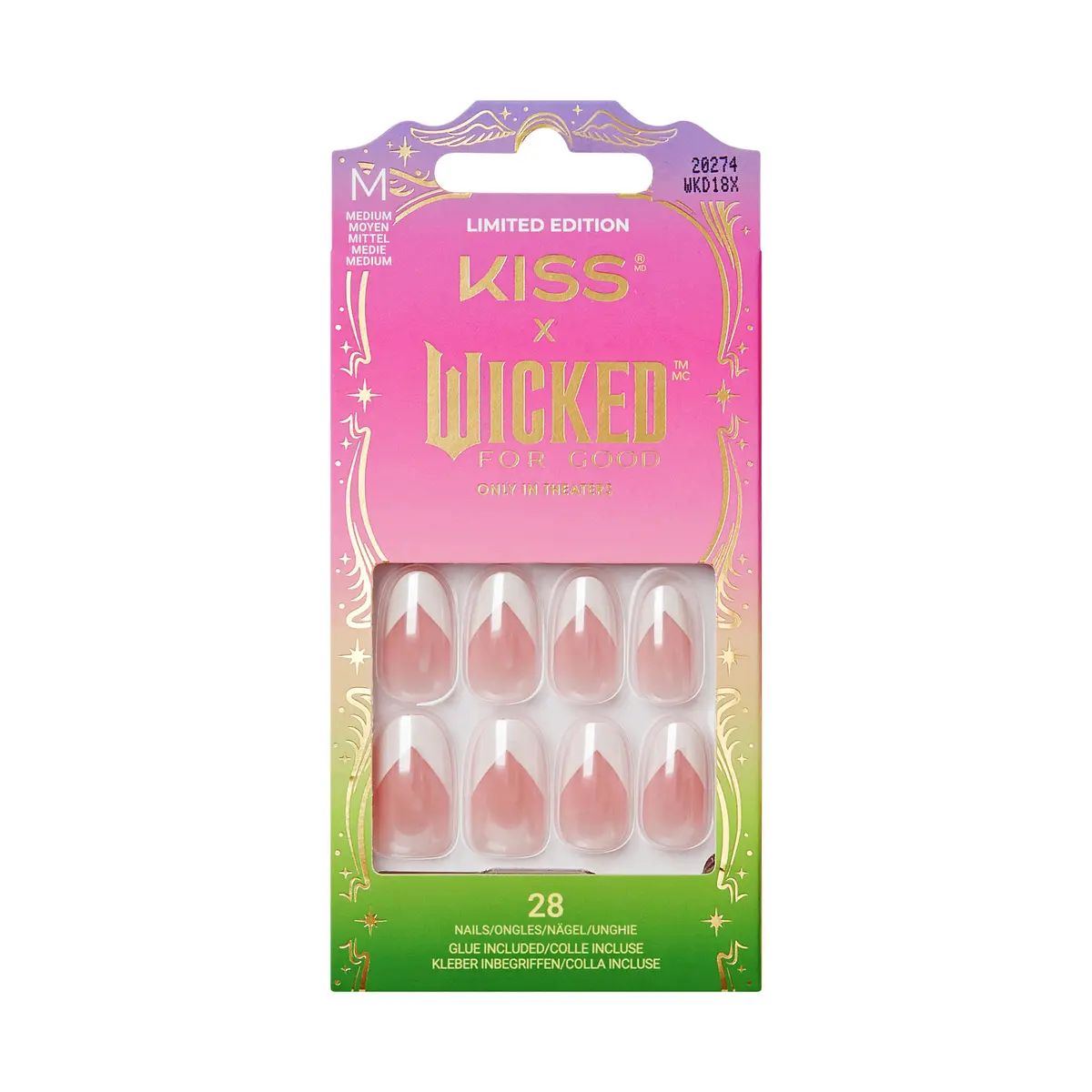 Uñas Postizas Wicked Good News Glinda - Kiss 1