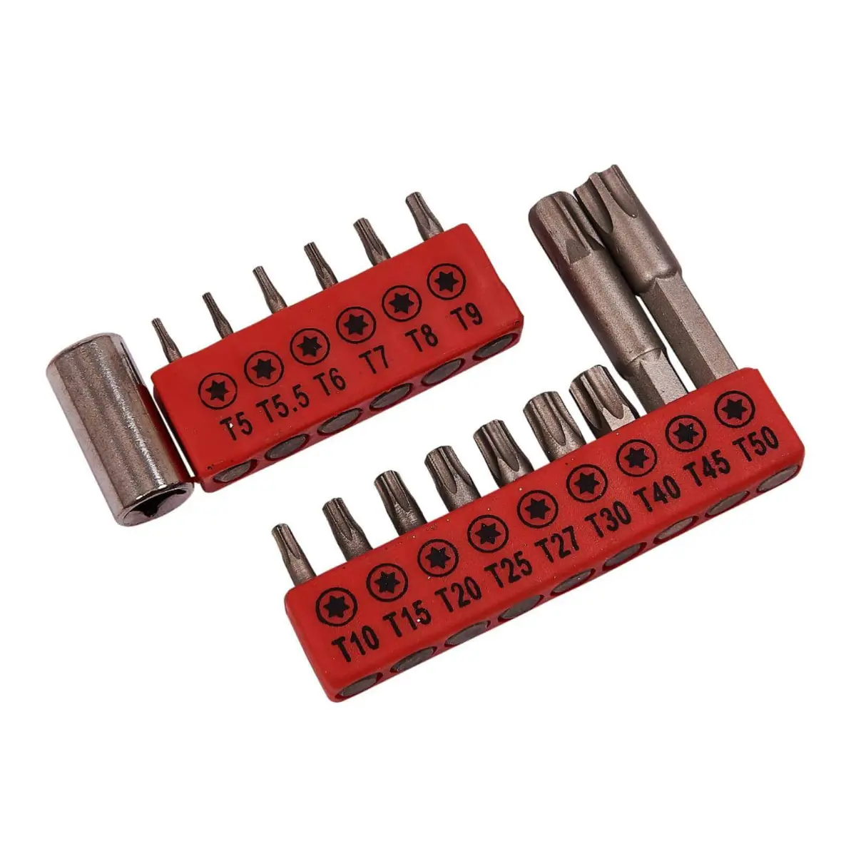 Amtech 16 Piece Torx Bit Set Chrome Vanadium Steel 1