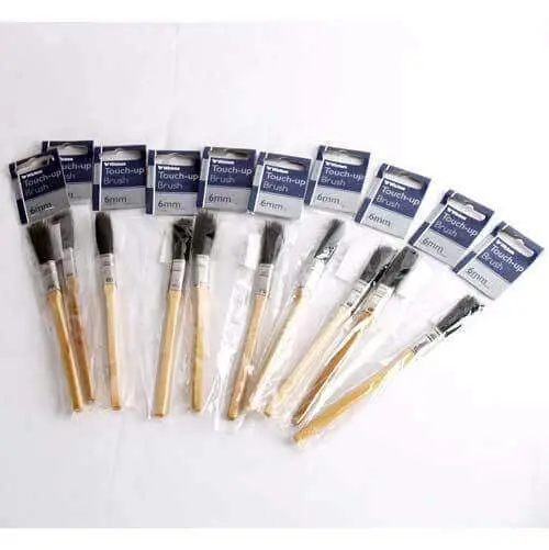 10 Pack Wickes Touch Up Paintbrushes Decorators New 1