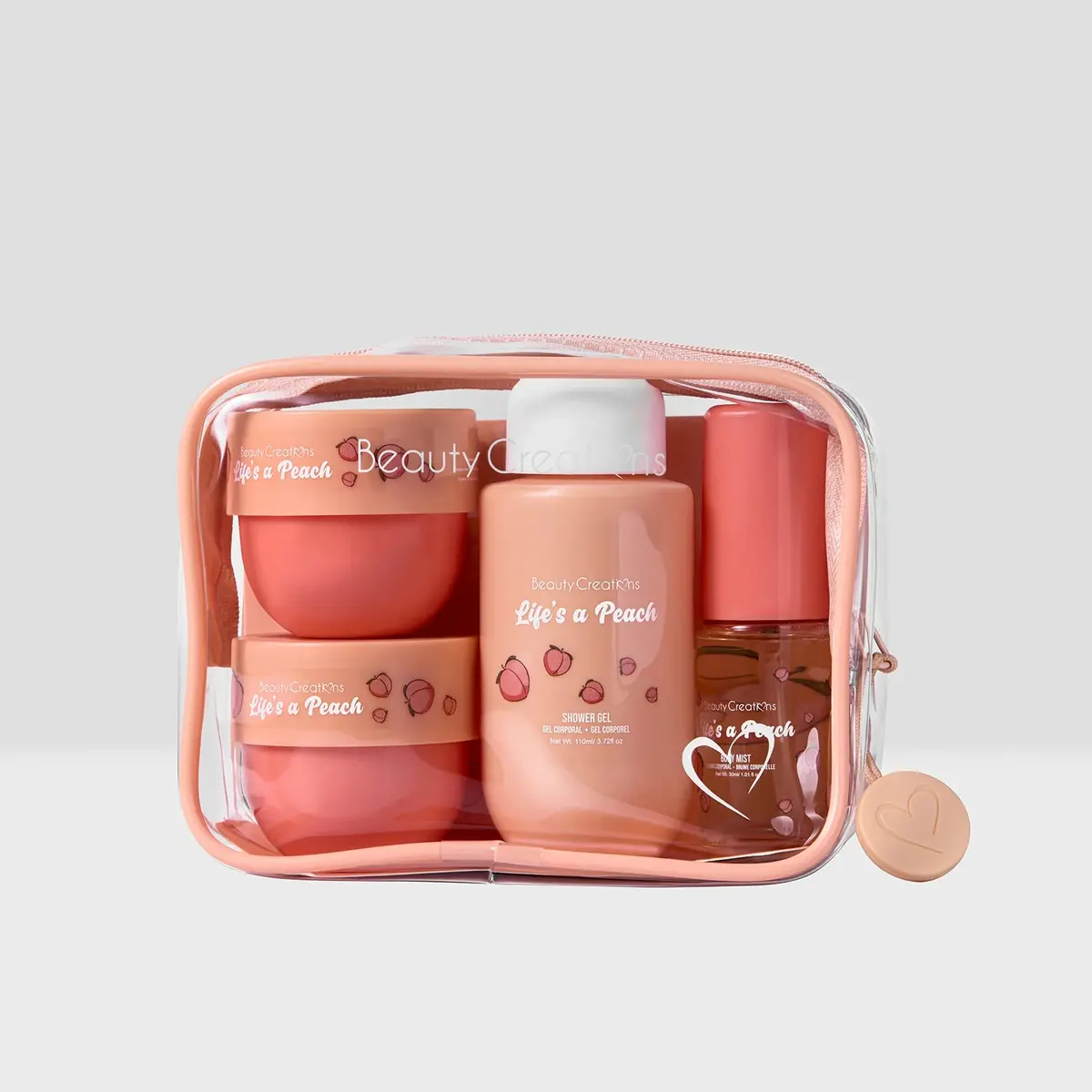 Lifes A Peach - Travel Set Cuidado Del Cuerpo - Beauty Creations 1
