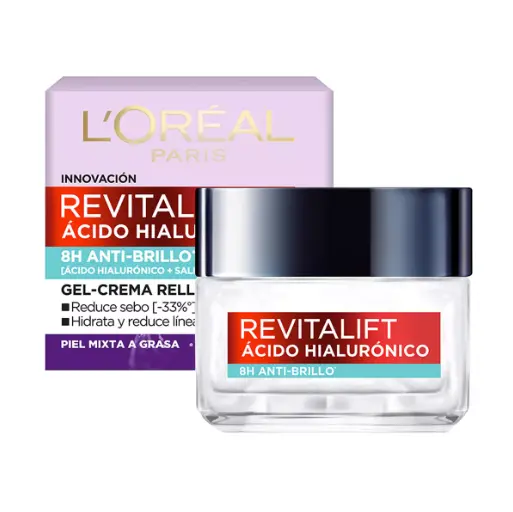 Revitalif Ácido Hialurónico Gel Crema  50Ml - Loreal Dermo Expertise 1