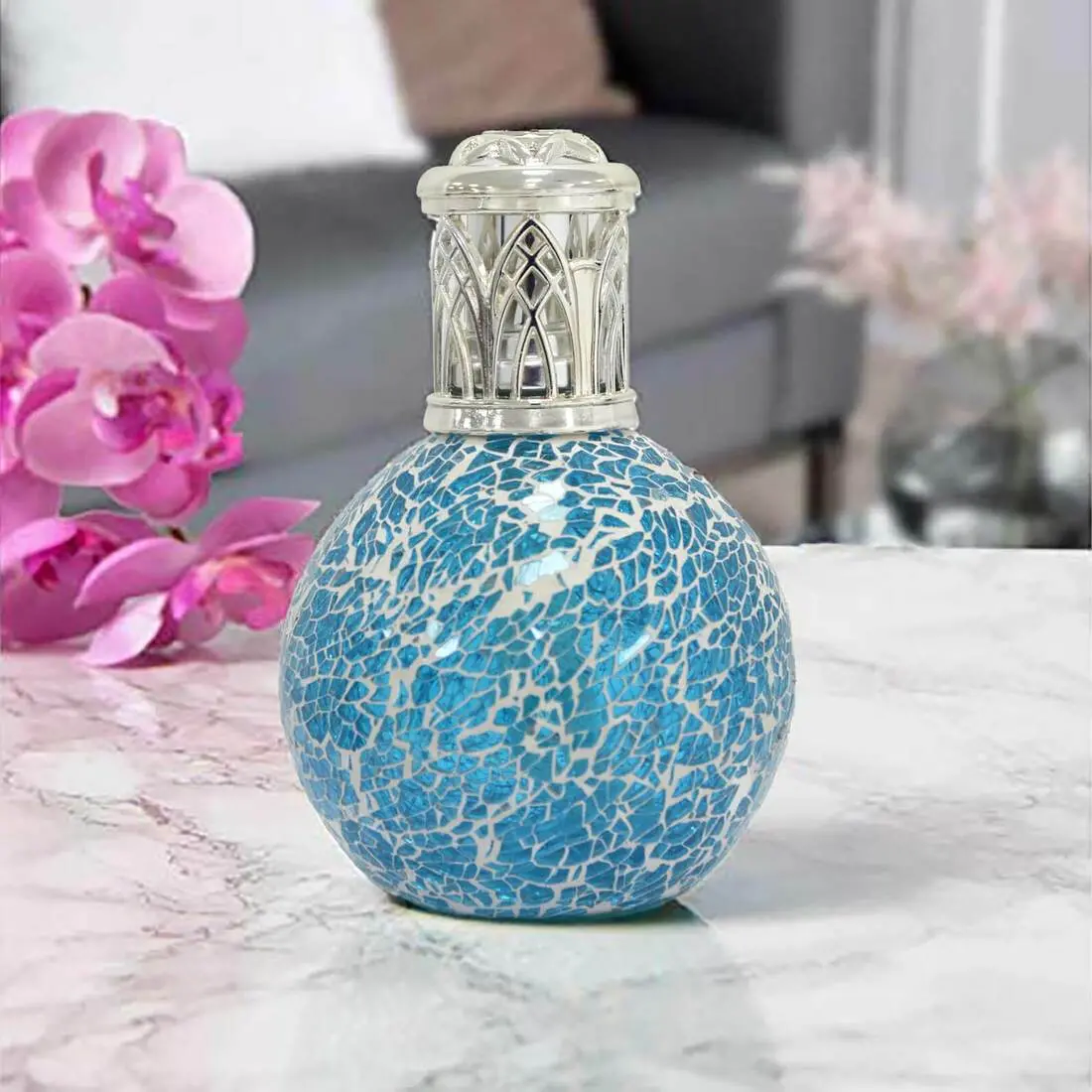 Desire Aroma Fragrance Lamp Burner Stone Diffuser Mosaic 15Cm 1