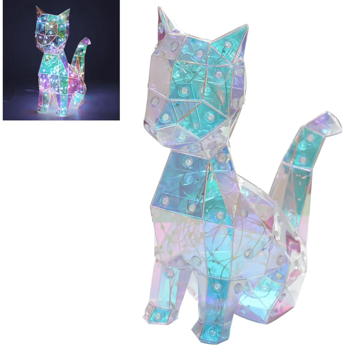 Starlightz Interactive Cat Led Night Light Colour Change Usb 21Cm 1