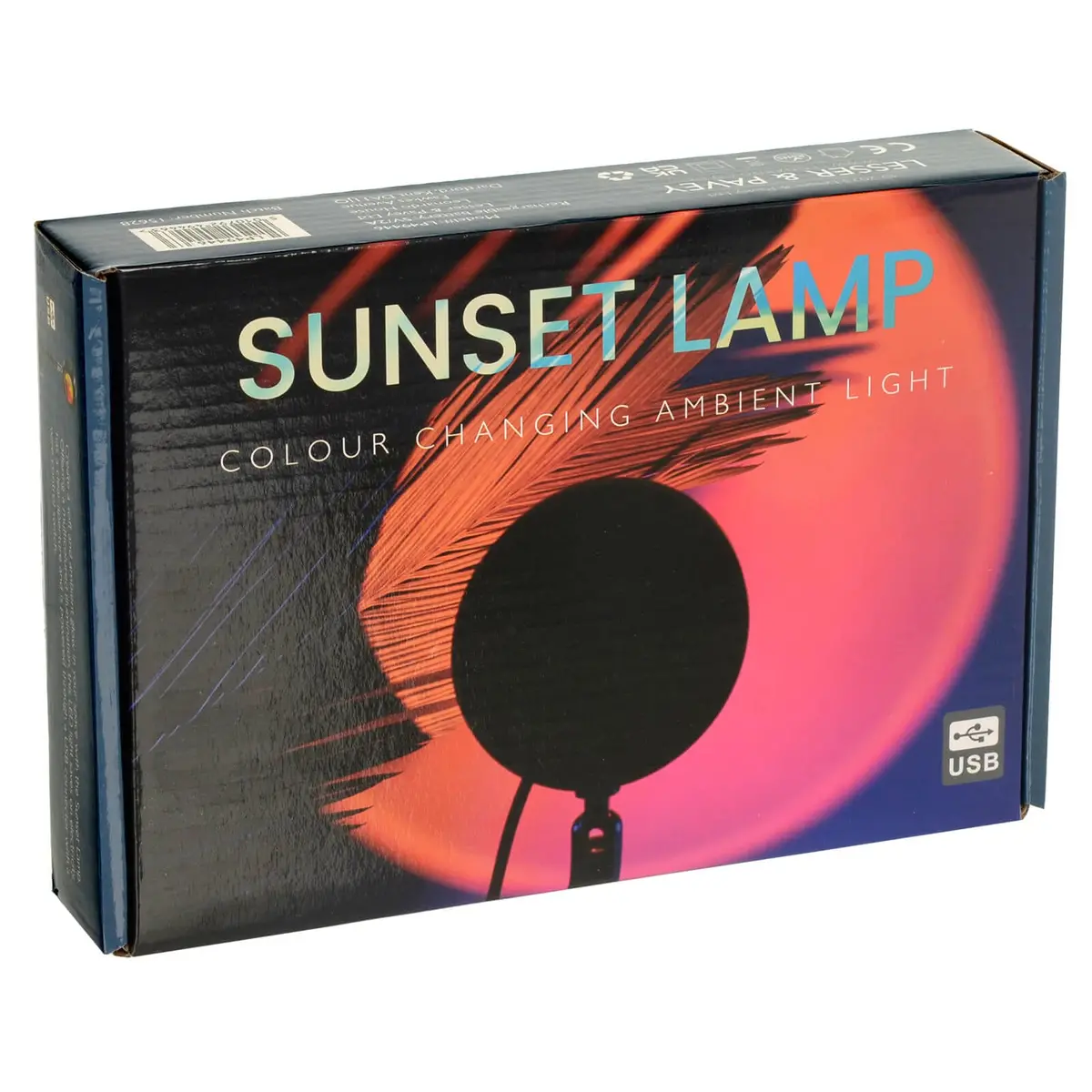 Sunset Lamp Colour Change Led Light Remote Control Usb 25Cm 1