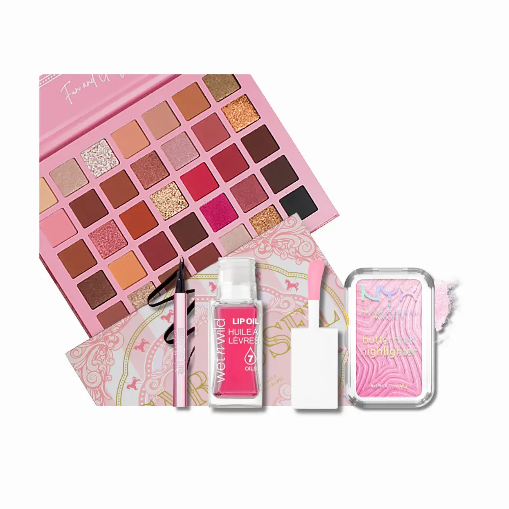 Subtle Glow & Pink Flush Look, Kit De Maquillaje 1