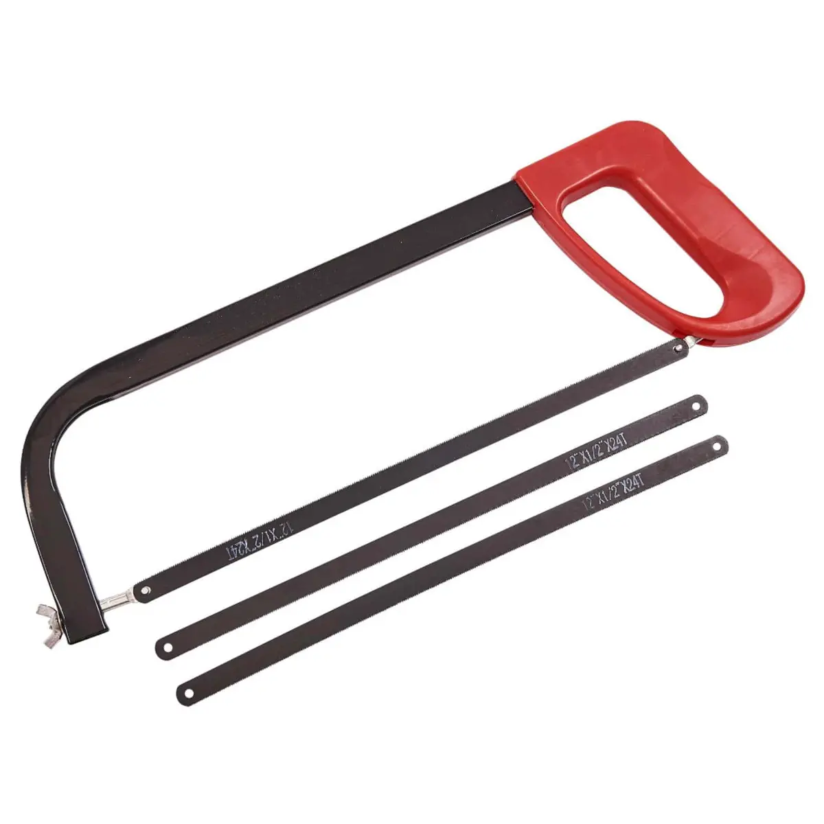 Amtech 12" Hacksaw Plus 3 Blades Carbon Steel 1