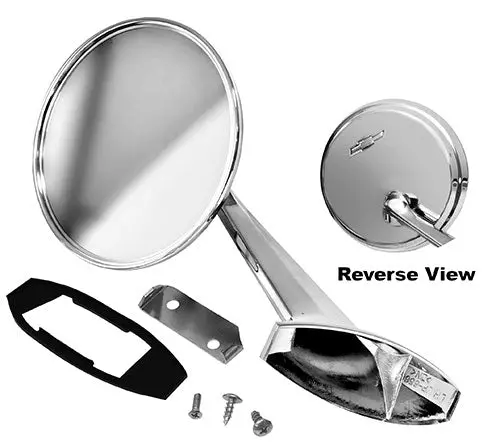 Door Mirror, Left New 65 66 Impala 1