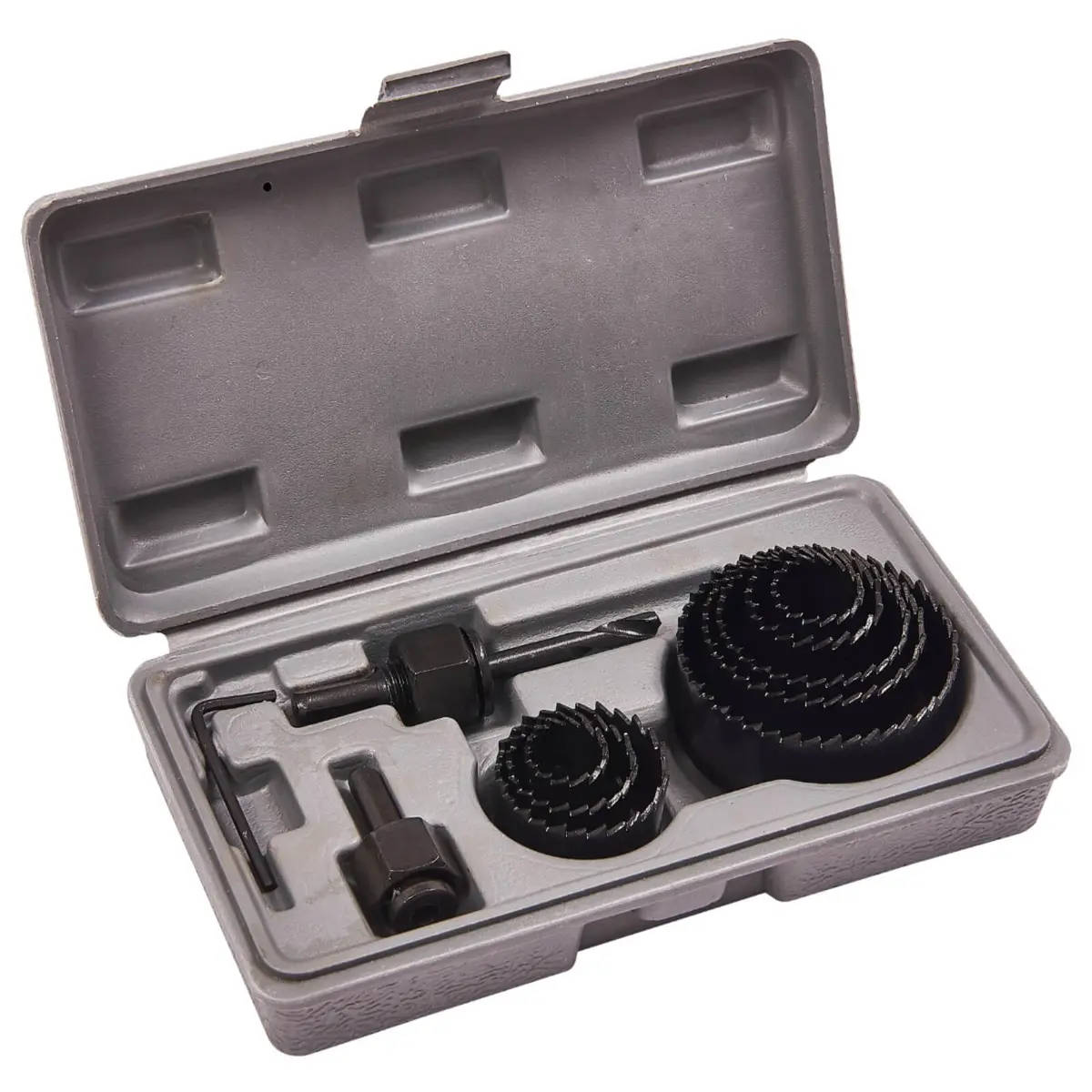 Amtech 11 Piece Hole Saw Kit With Storage Case 1