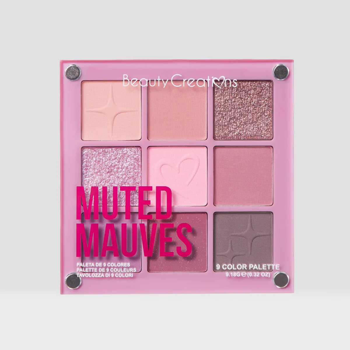 Paleta De Sombras Magnetic Shadow Palette Muted Muaves - Beauty Creations 1