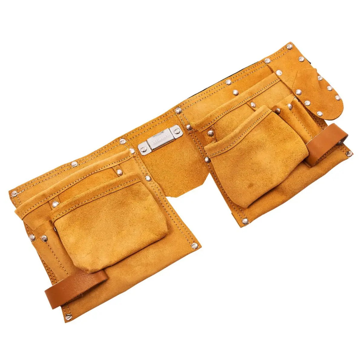 Amtech 11 Pocket Heavy Duty Leather Tool Belt 1