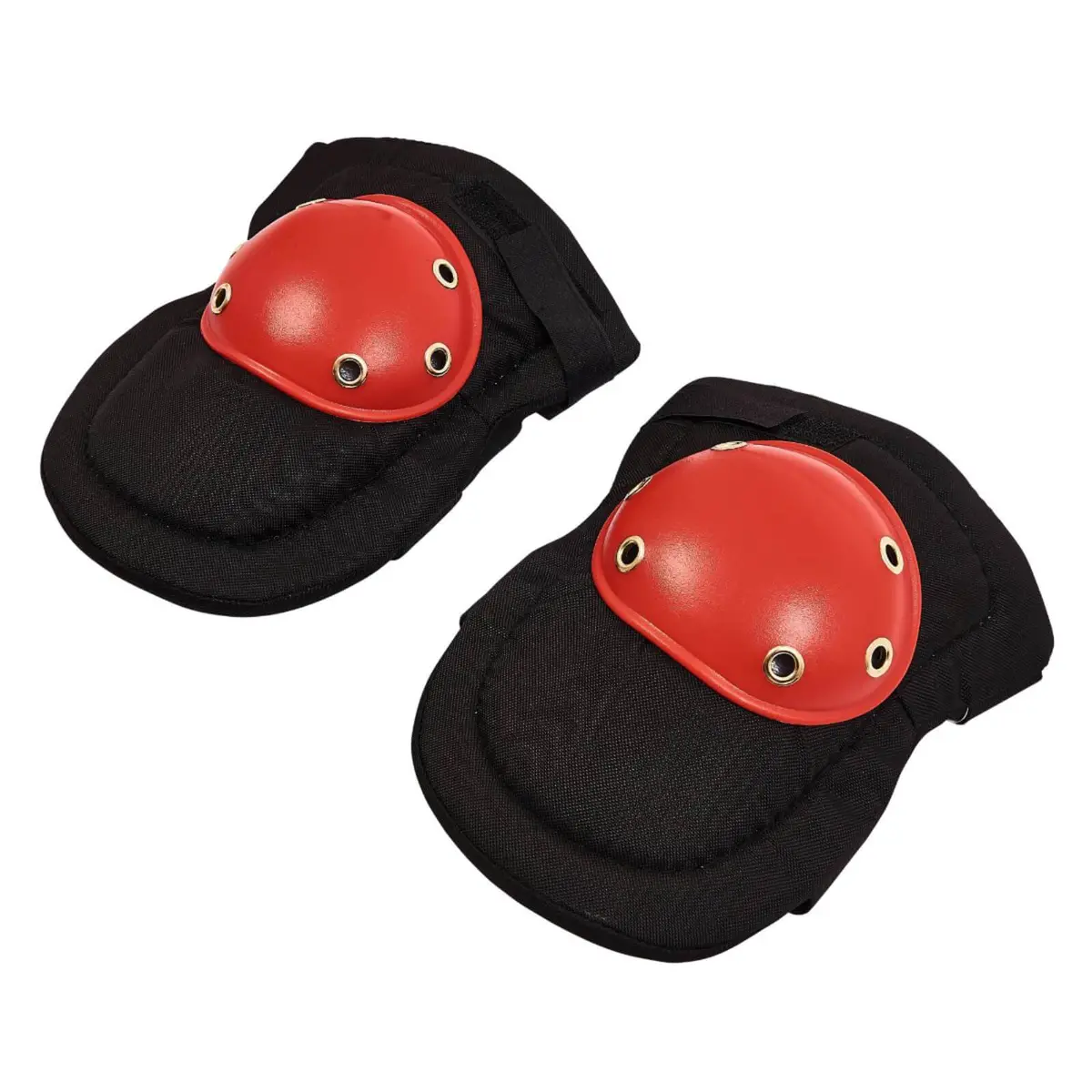 Amtech Hard Cap Lightweight Knee Pads Black/Red 1