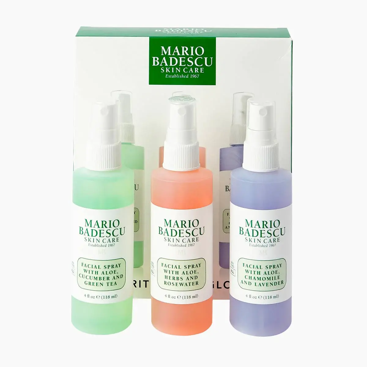 Kit De Mist Faciales "Spritz, Mist And Glow" - Mario Badescu 1