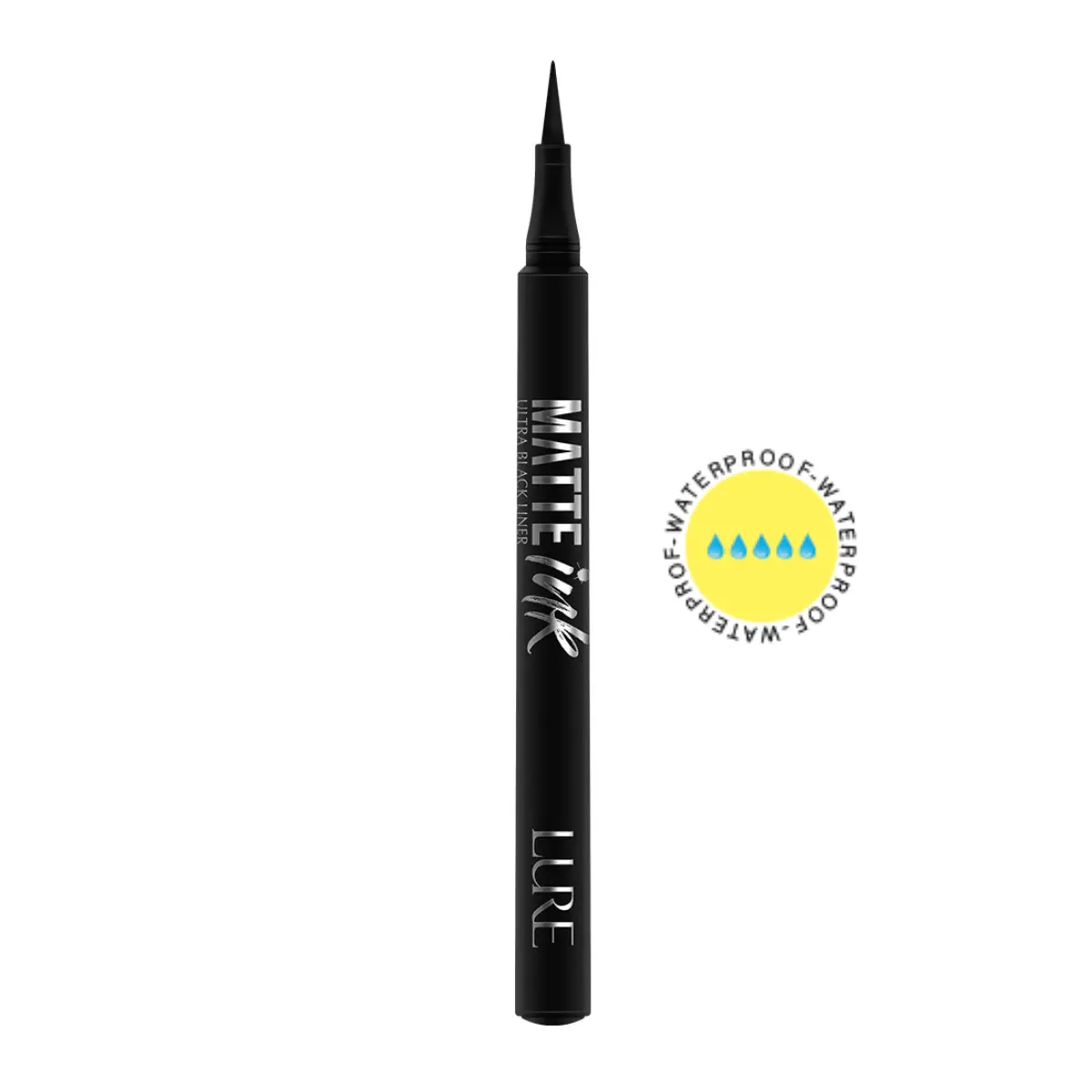 Matte Ink Delineador Negro Mate Con Punta Ultrafina - Lure 1