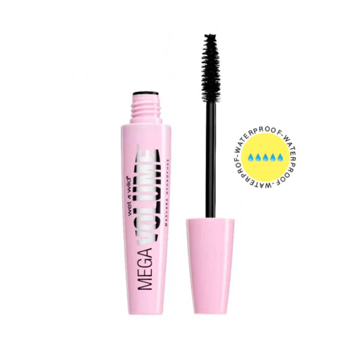 Mega Volume Mascara De Pestañas Waterproof - Wet N Wild 1