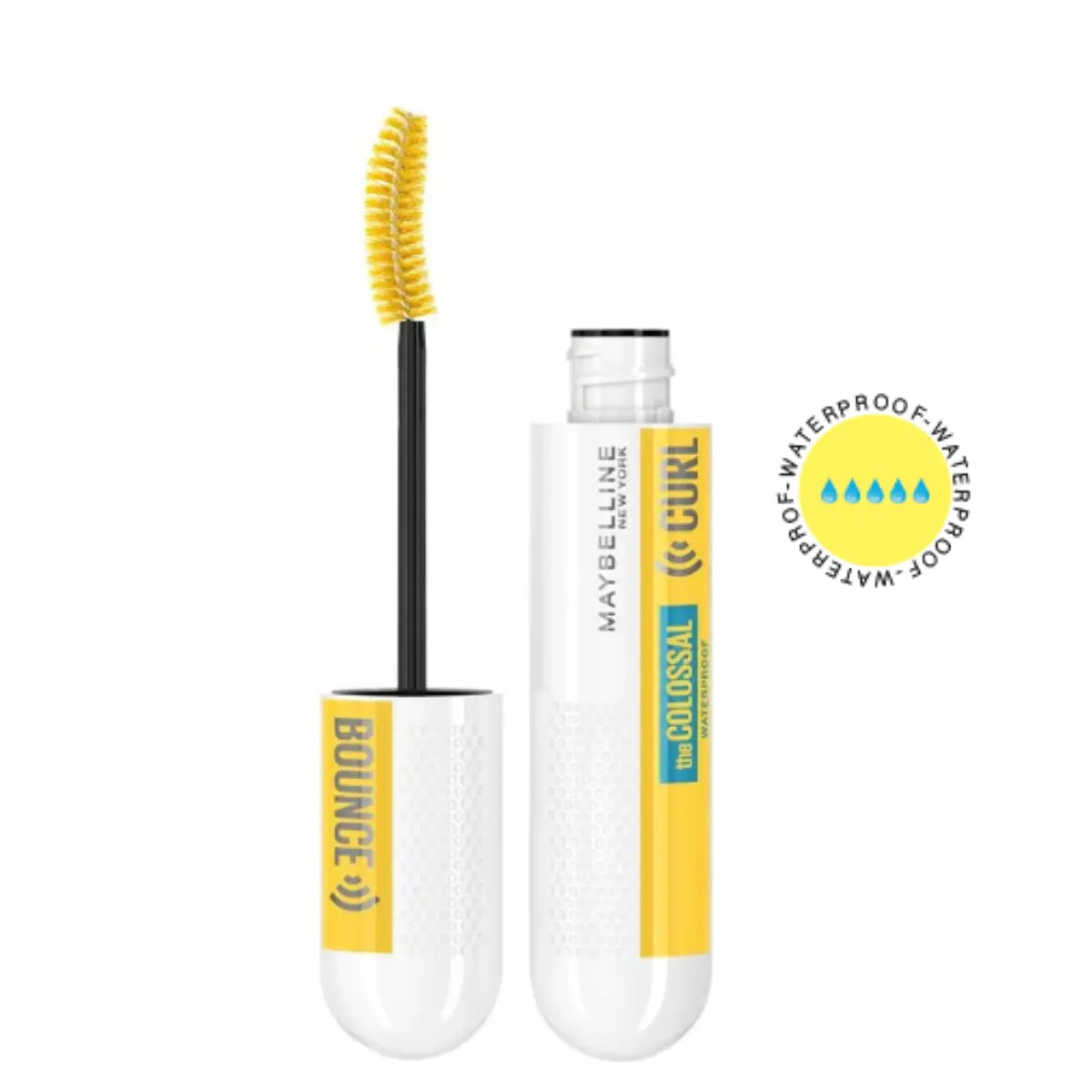 Colossal Turn It Up Very Black Waterproof- Maybelline 1