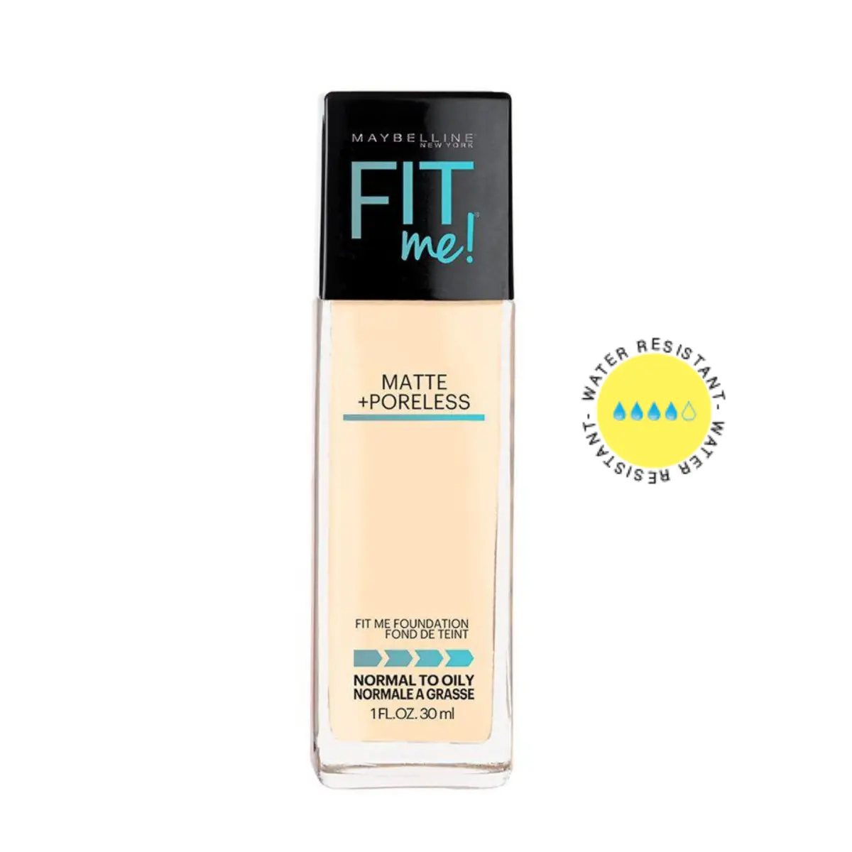 Base De Maquillaje Fit Me Matte + Poreless - Maybelline 1