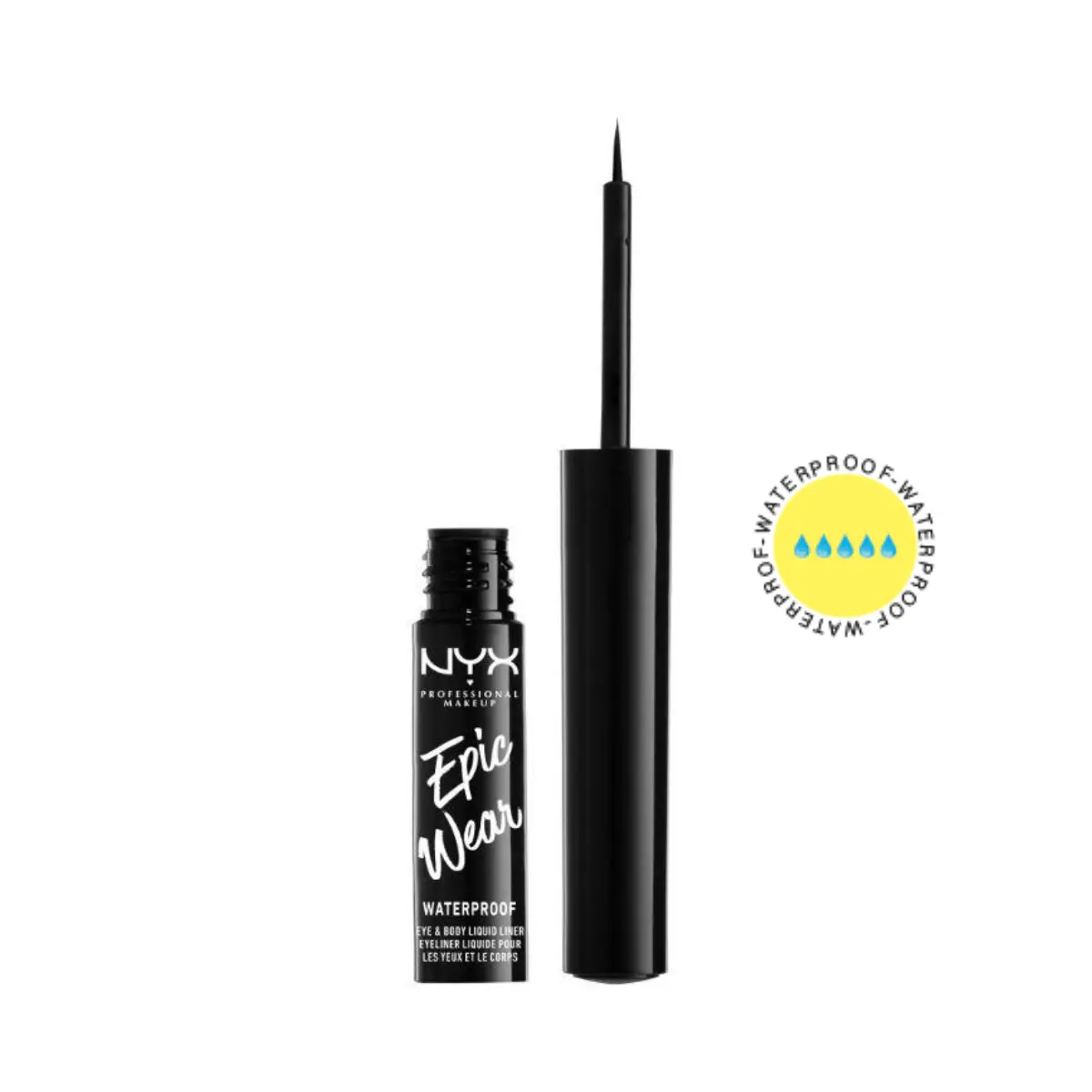 Epic Wear Delineador Líquido A Prueba De Agua - Nyx Professional Makeup 1