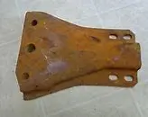 Catalytic Converter Support Bracket ,75-81 Ta Camaro Nova X-Body 1