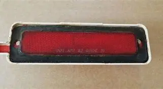 Rear Marker Light ,Left Used 82-90 Firebird Trans Am 1