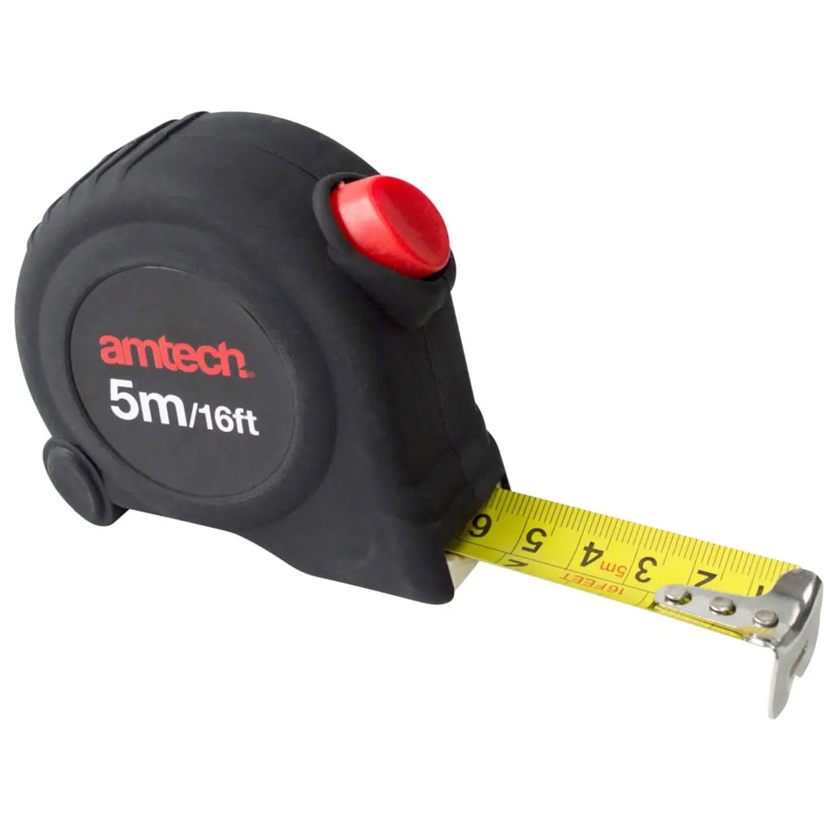 Amtech Self Locking Measuring Tape 5M 7.5M 1