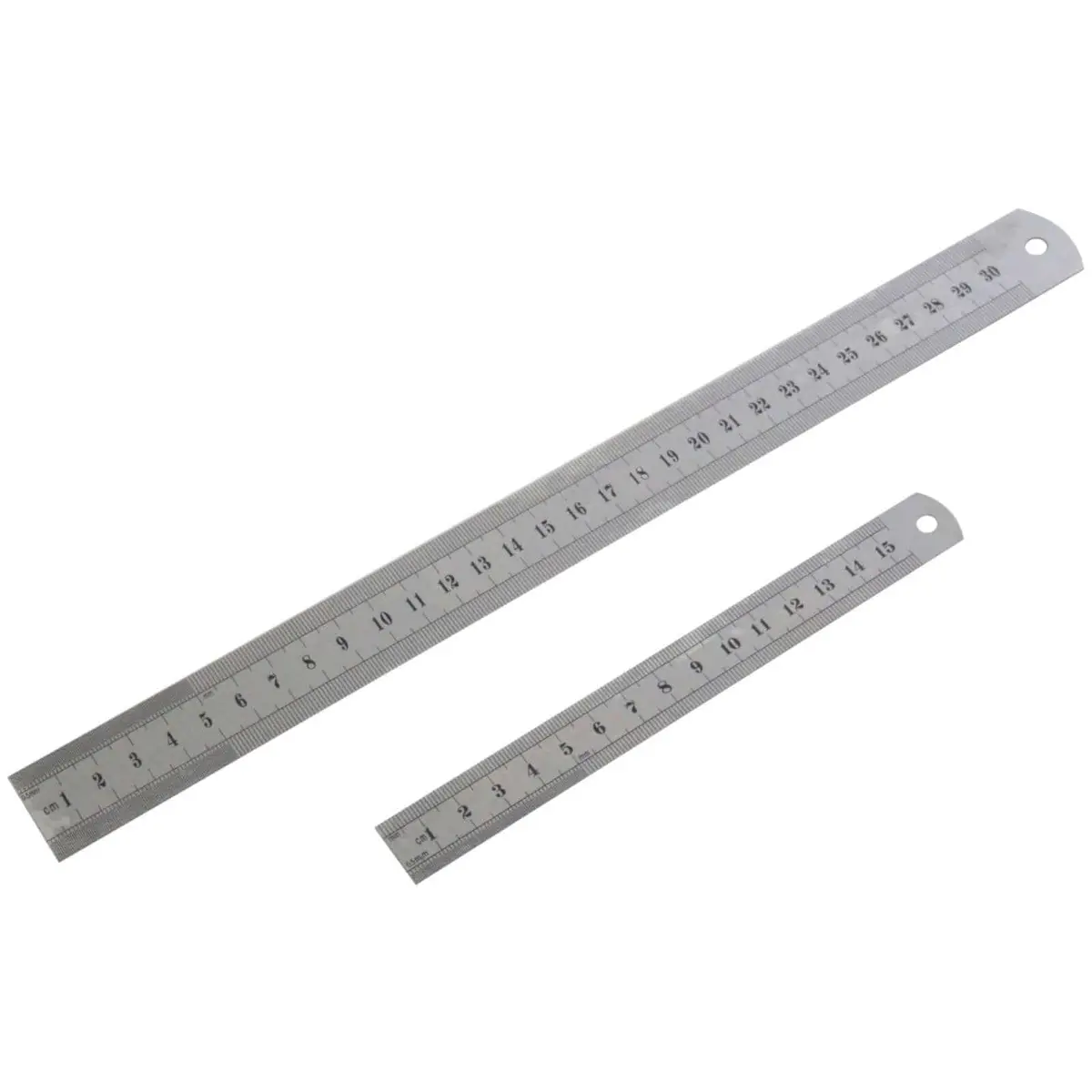 Amtech 2 Piece Steel Rule Set 6" 12" 1