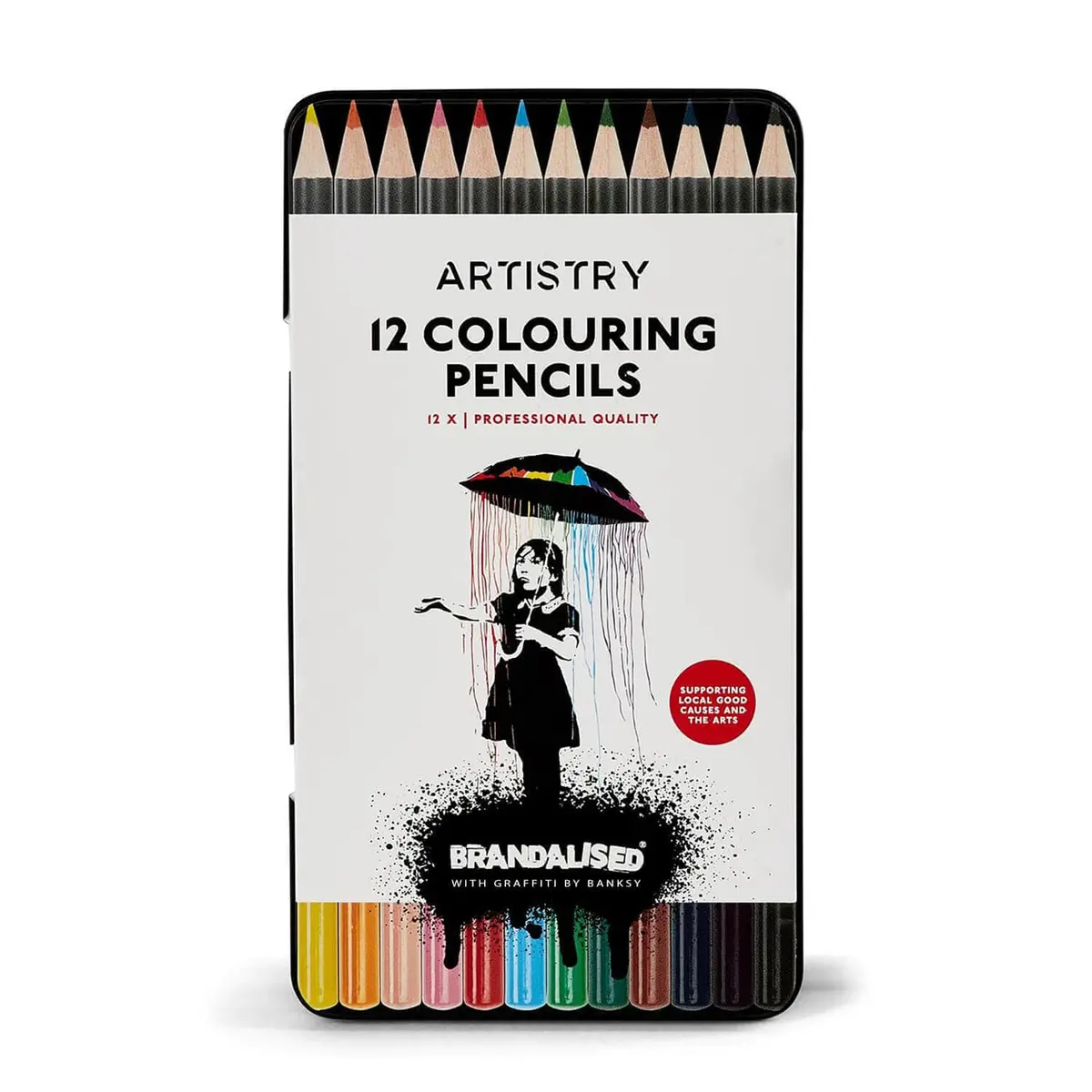 Artistry Pack Of 12 Colouring Pencils Professional Quality 1