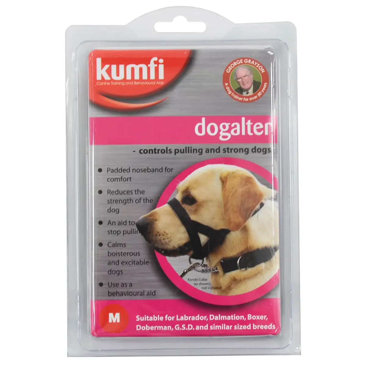 Kumfi Dogalter Canine Head Collar Training Halter Anti Pulling 1