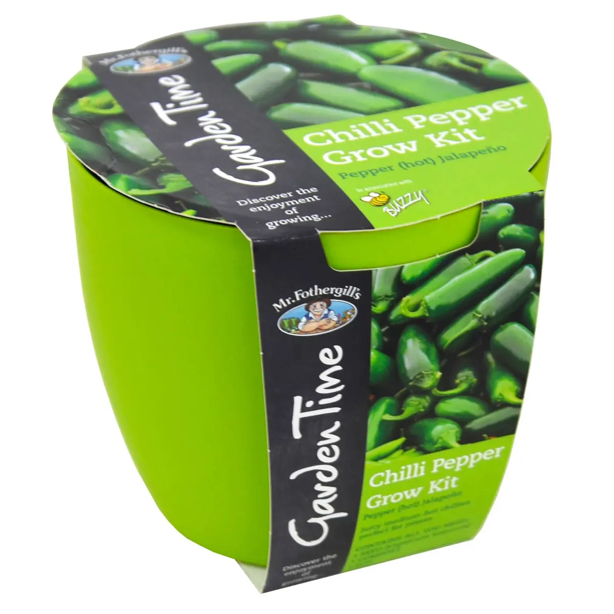Mr Fothergills Hot Chilli Pepper Grow Kit Indoor Garden 1