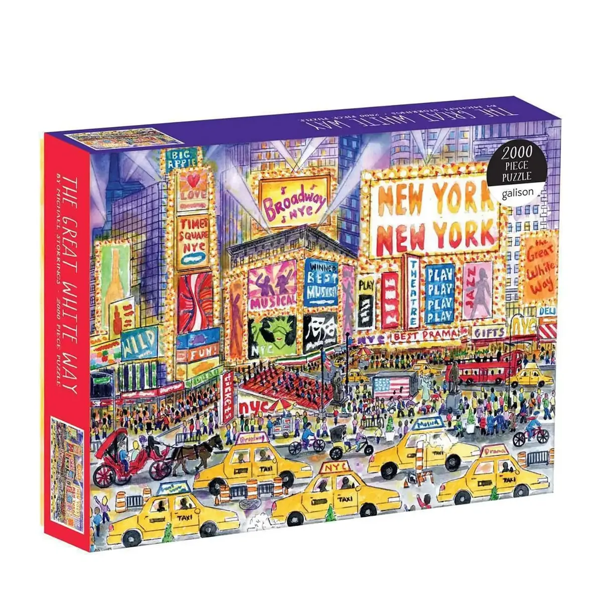 The Great White Way New York Jigsaw Puzzle 2000 Pieces 1