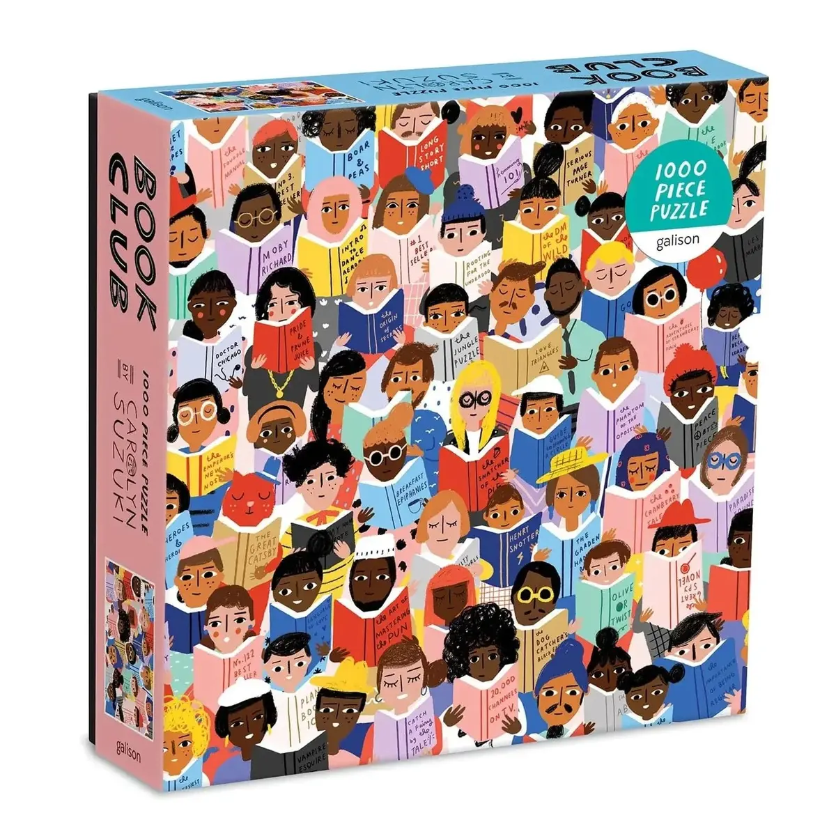 Book Club Jigsaw Puzzle Illustrated Readers Diversity 1000 Pieces 1