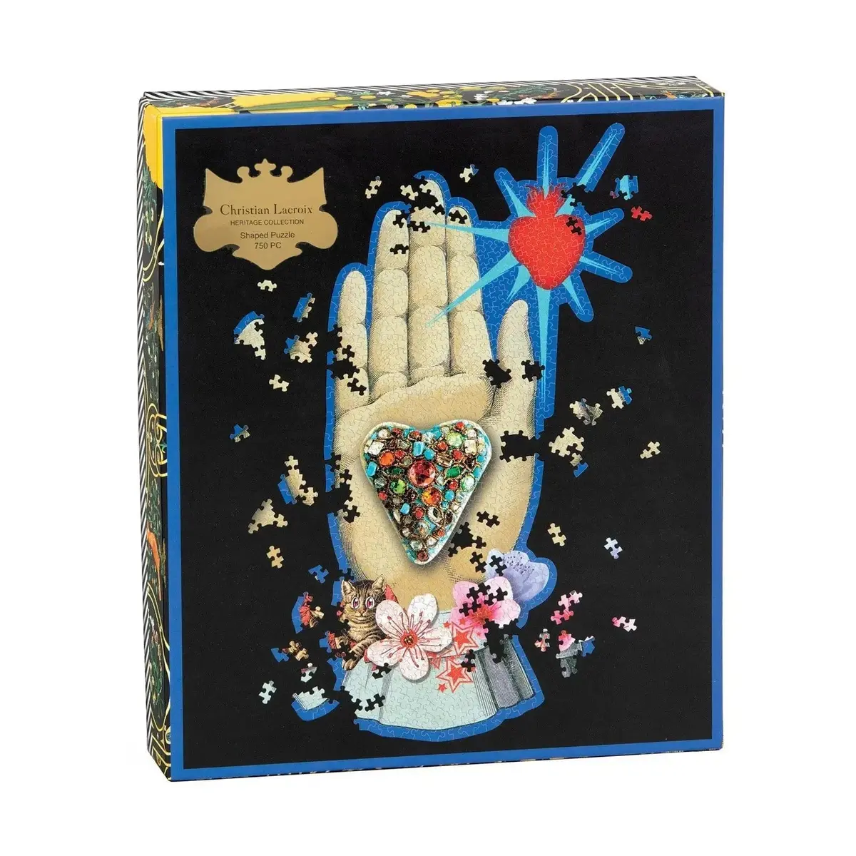 Christian Lacroix Maison De Jeu Shaped Jigsaw Puzzle 750 Pieces 1