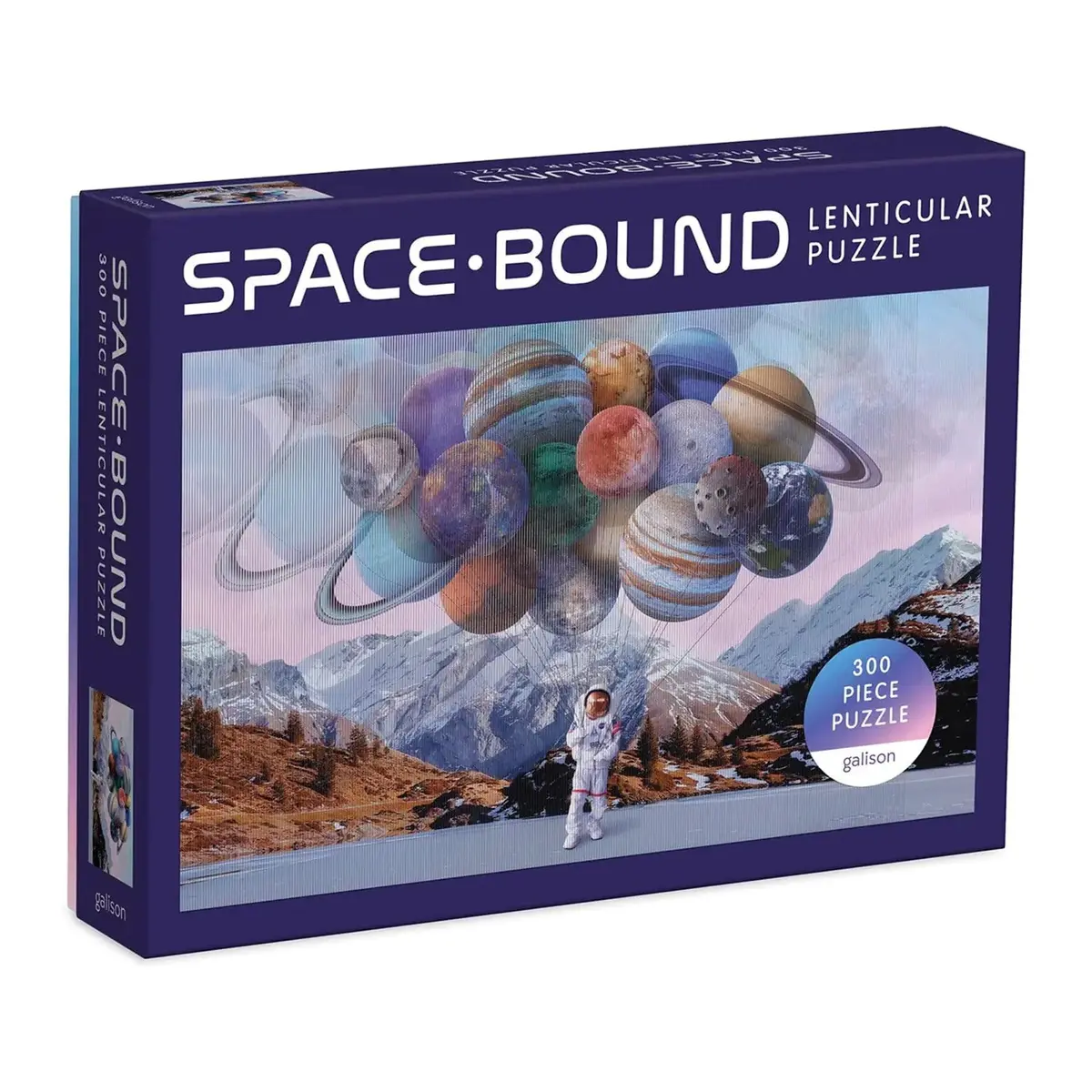 Space Bound Lenticular Jigsaw Puzzle 3D Illusion 300 Pieces 1