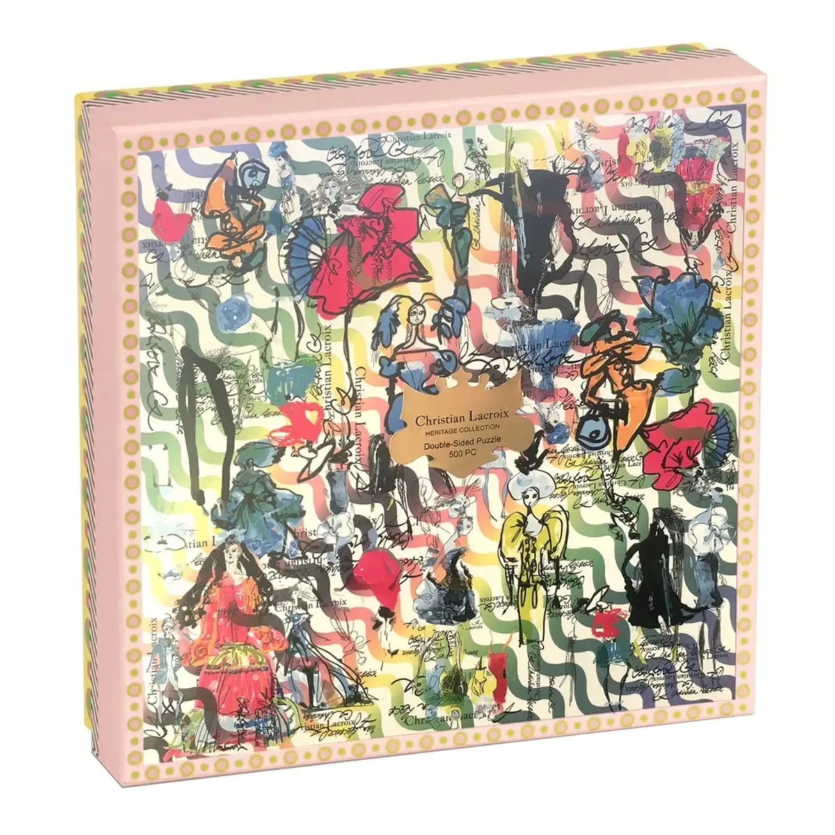 Christian Lacroix Ipanema Girl 2 Sided Jigsaw Puzzle 500 Pieces 1