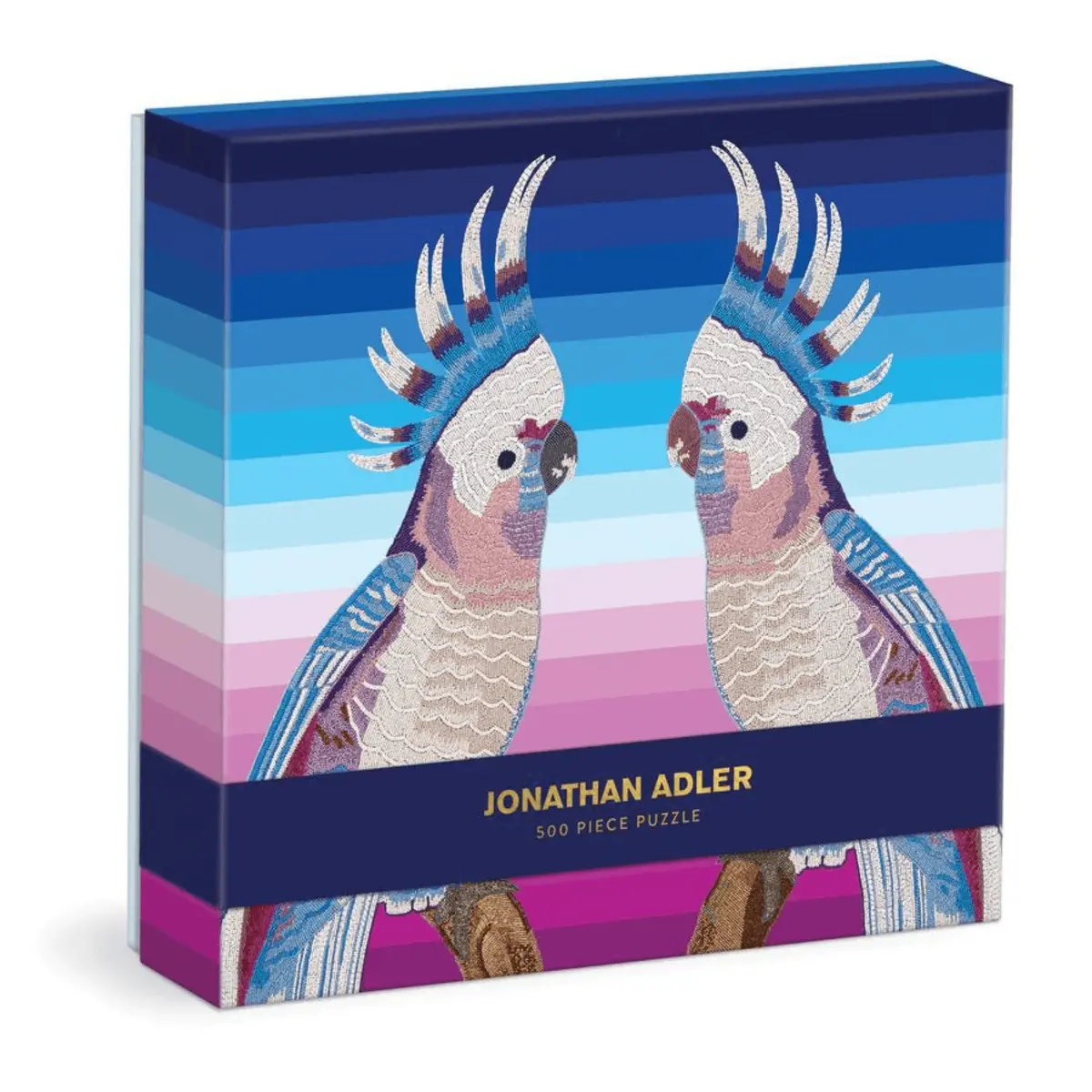 Jonathan Adler Parrots Design Jigsaw Puzzle Galison 500 Pieces 1