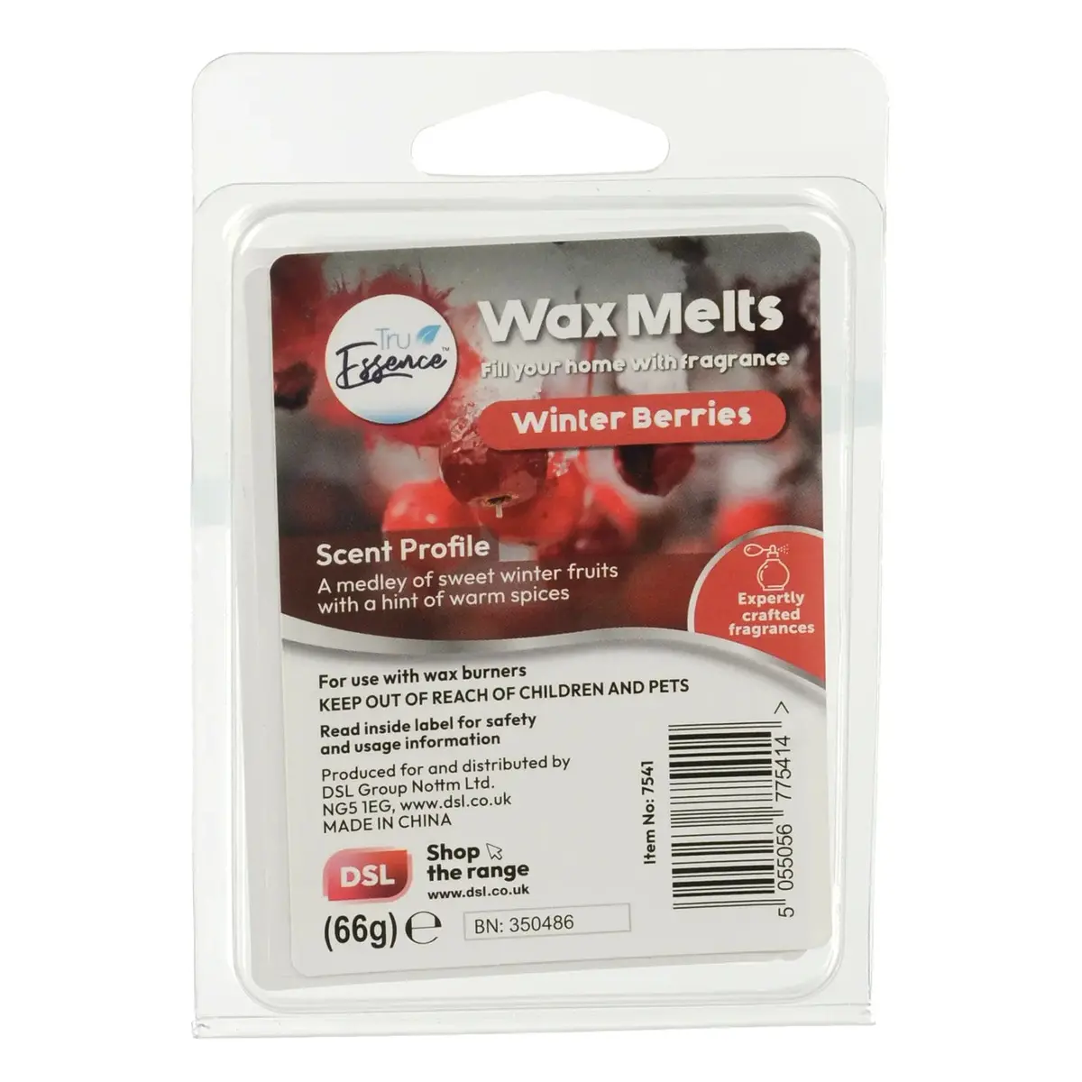 Pack Of 6 Christmas Scented Wax Melts Winter Festive Fragrance 1