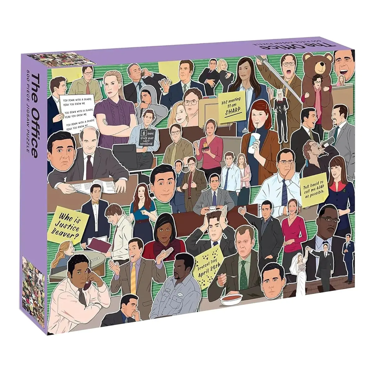 The Office Jigsaw Puzzle Tv Show Character Collage 500 Pieces 1