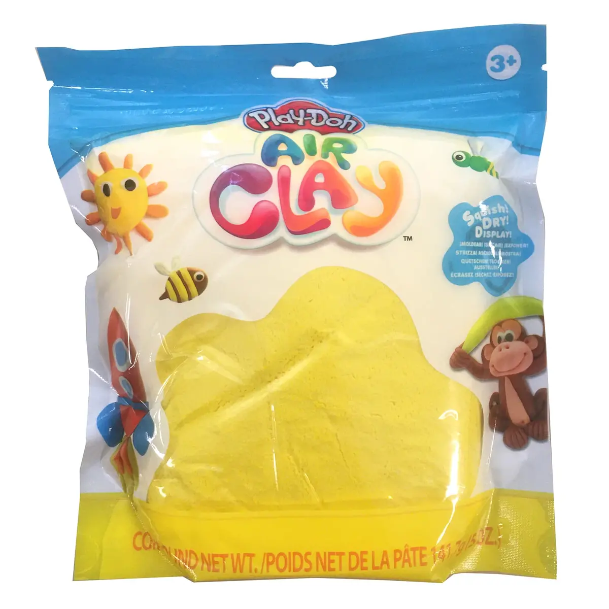 Play-Doh Air Clay Modelling Medium Sculpt Shape Display 141G 1