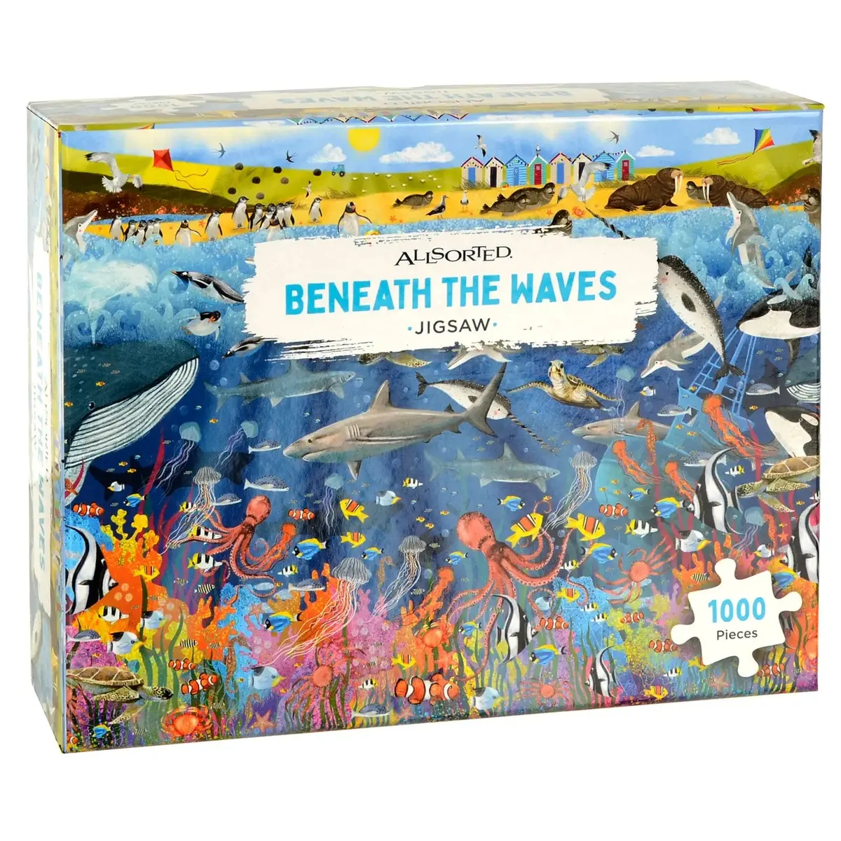 Allsorted Nature Scenes Illustrated Jigsaw Puzzle 1000 Pieces 1