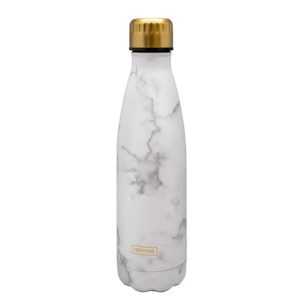 Nerthus Double Wall Stainless Steel Water Bottle Marble 500Ml 1